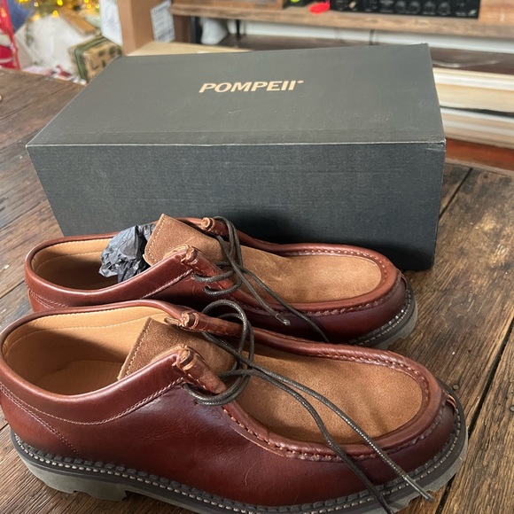 Pompeii3 Other - Pompeii3 Men's Tan and Brown Loafers